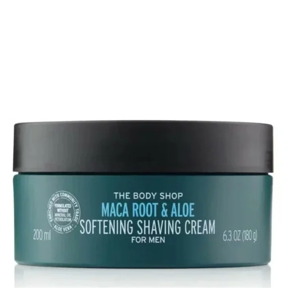 The Body Shop Maca Root & Aloe Shaving Cream - NEW - Picture 2 of 5